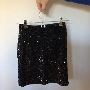 Sequin skirt